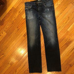 7 for All Mankind men's jeans sz 34 Standard cut
